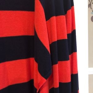 XS Pink and Blue Long Cardigan from The Limited